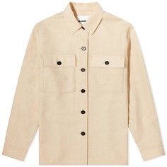Шерстяная фланелевая куртка-рубашка Jil Sander Plus