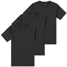 Комплект из 3 футболок John Elliott Foundation, черный
