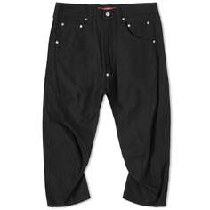 Атласные джинсы с карманами Junya Watanabe MAN x Levi&apos;s, черный