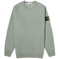 Свитшот для экипажа Stone Island, окрашенная в одежду