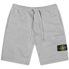 Спортивные шорты из хлопка с начесом Stone Island