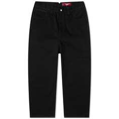 Junya Watanabe MAN Зауженные джинсы Levi&apos;s из эластичной ткани, черный