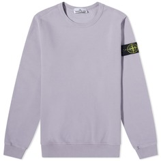 Свитшот для экипажа Stone Island, окрашенная в одежду