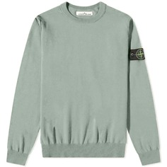 Вязаная кофта Stone Island из овечьей шерсти с обратным швом