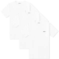 Комплект из 3 футболок с логотипом Ambush, белый
