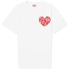 Свободная футболка Kenzo с логотипом Heart