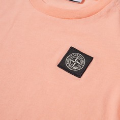 Футболка с нашивкой-логотипом Stone Island Junior Junior