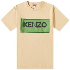 Kenzo Paris Классическая футболка, бежевый