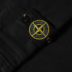 Детские спортивные шорты Stone Island Junior, черный