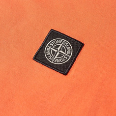 Футболка Stone Island Junior с нашивкой-логотипом, коралловый