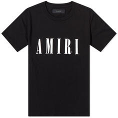 AMIRI Узкая футболка, черный