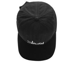 Базовая кепка с ремешками Stussy, черный