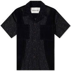 Кружевная отпускная рубашка Andersson Bell с цветочным принтом, черный