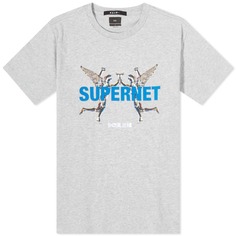 Классическая футболка Ksubi Supernet, серый