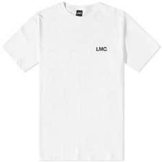 Комбинированная футболка LMC OG, белый