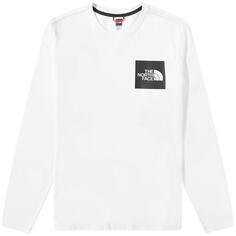 Утонченная футболка The North Face с длинными рукавами, белый