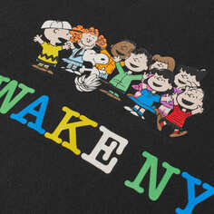 Детское худи Awake NY x Peanuts, черный