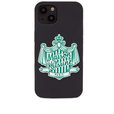 Чехол для iPhone Maison Kitsune Maison Kitsune Crest, черный