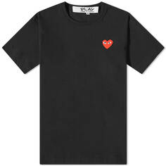 Футболка с логотипом Comme des Garcons Play Basic