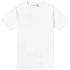 Comme des Garçons Shirt Футболка с круглым вырезом Sunspel, белый