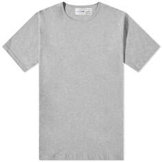Comme des Garçons Shirt Футболка с круглым вырезом Sunspel, серый