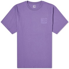 Рассвет Мини-футболка с логотипом Sun, фиолетовый Paccbet