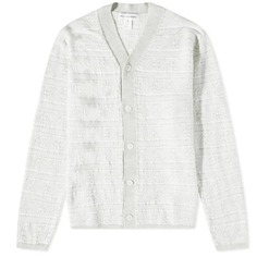 Comme des Garçons Shirt Жаккардовый кардиган, серый