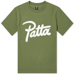 Базовая приталенная футболка Patta