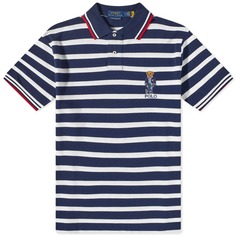 Поло в полоску с медвежьей полоской Polo Ralph Lauren Regatta