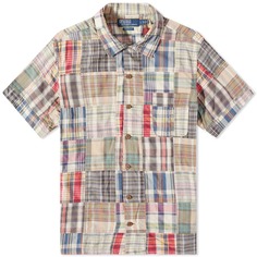 Рубашка для отпуска Polo Ralph Lauren в стиле пэчворк из Мадраса
