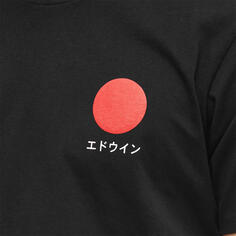 Японская футболка Edwin Sun, черный