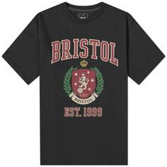Мешковатая футболка F.C. Real Bristol Laurel, черный