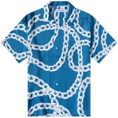 Рубашка для отдыха с цепочкой Flagstuff, синий