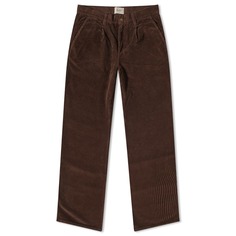 Вельветовые брюки Foret Shed, коричневый Forét
