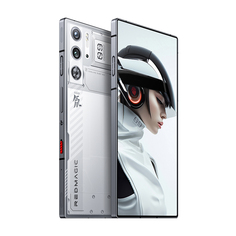 Смартфон Redmagic 9 Pro+, 16Гб/256Гб, 2 Nano-SIM, серебристый с прозрачной крышкой