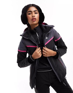 Куртка Dare2b Waterproof Ski With Ski Pass Pocket, черный, серый