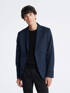 Пиджак Calvin Klein Refined Twill Slim, темно-синий