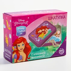 Алмазная вышивка на шкатулке, 12 х 9 х 4 см Disney