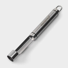 Нож для удаления сердцевины magistro solid, 20,5×2 см, цвет хромированный NO Brand