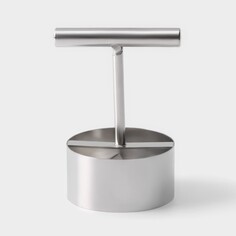 Нож для удаления сердцевины steel, d=5см, цвет хромированный NO Brand