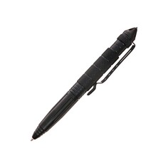 Ручка шариковая подарочная поворотная, корпус металлический черный, тактическая Calligrata