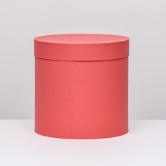 Шляпная коробка красная , 23 х 23 см Upak Land
