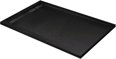 Душевой поддон из литого мрамора 120x90 см Cezares TRAY-AS-AH-120/90-30-NERO