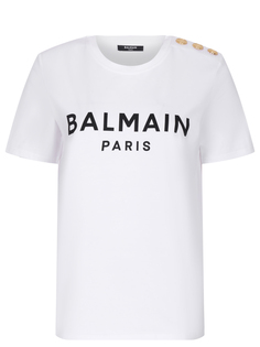 Футболка хлопковая Balmain