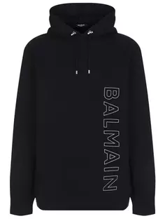 Худи хлопковое Balmain