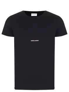 Футболка хлопковая Saint Laurent