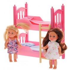 Куклы и одежда для кукол Simba Кукла Еви в спальной комнате