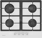 Встраиваемая газовая варочная панель Hotpoint HG 61F/WH