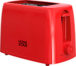 Тостер Homestar HS-1015, красный (106192)