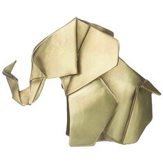 Фигурка декоративная полистоун, Слон, 7.5х15.8х20 см, 146-1854